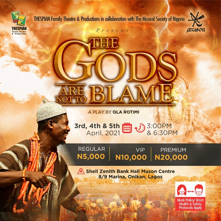 the gods are not to blame ola rotimi